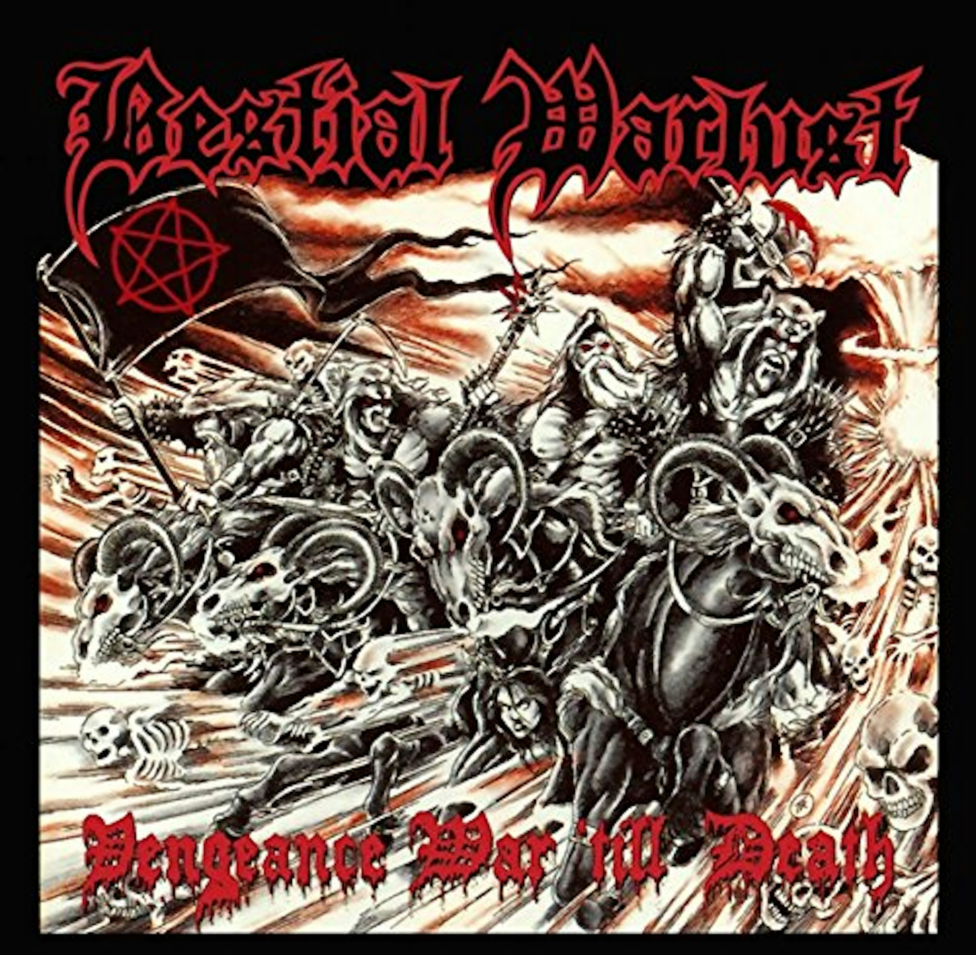 Bestial Warlust Vengeance War 'Til Death CD