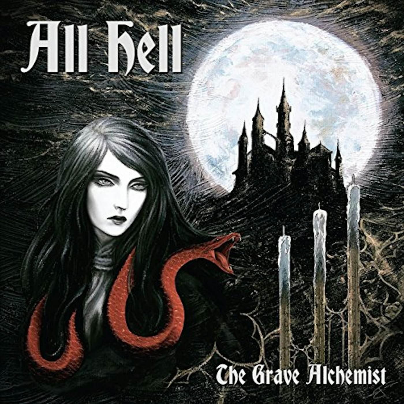 All Hell GRAVE ALCHEMIST Vinyl Record