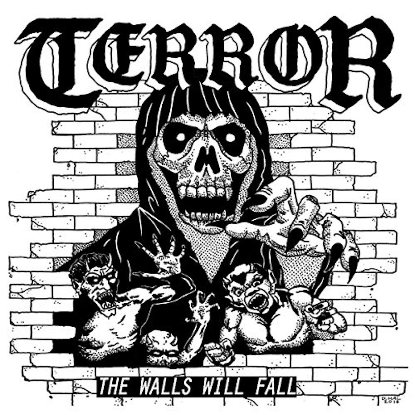 Terror WALLS WILL FALL CD