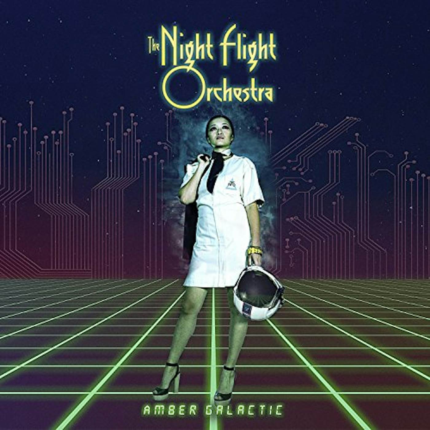 The Night Flight Orchestra AMBER GALACTIC CD