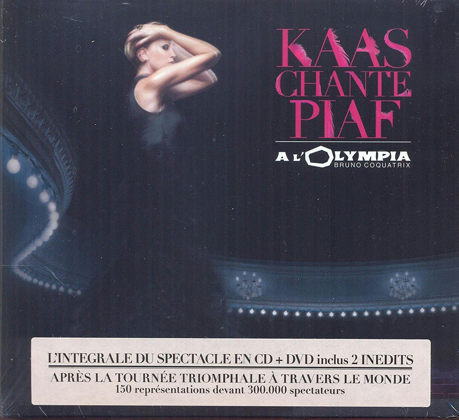 Patricia Kaas KAAS CHANTE PIAF + LIVE AT OLYMPIA DVD CD