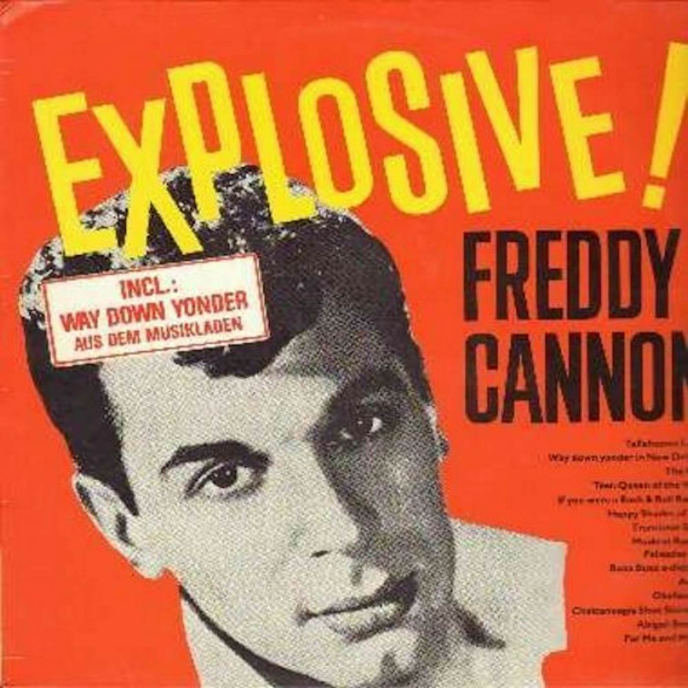 Freddy Cannon EXPLOSIVE / SINGS HAPPY SHADES OF BLUE + 8 BONUS CD