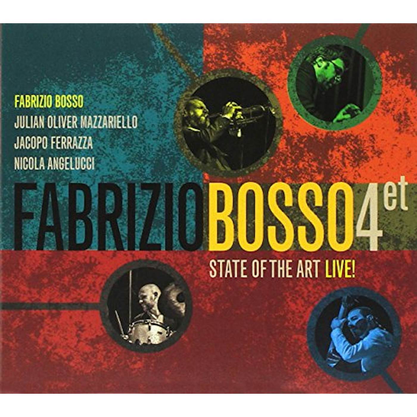 Fabrizio Bosso Quartet STATE OF THE ART: LIVE Vinyl Record