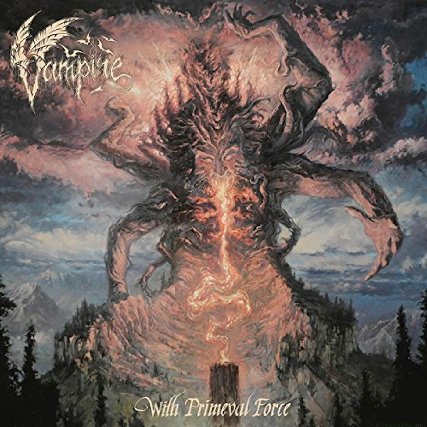 Vampire WITH PRIMEVAL FORCE (BLUE VINYL) Vinyl Record