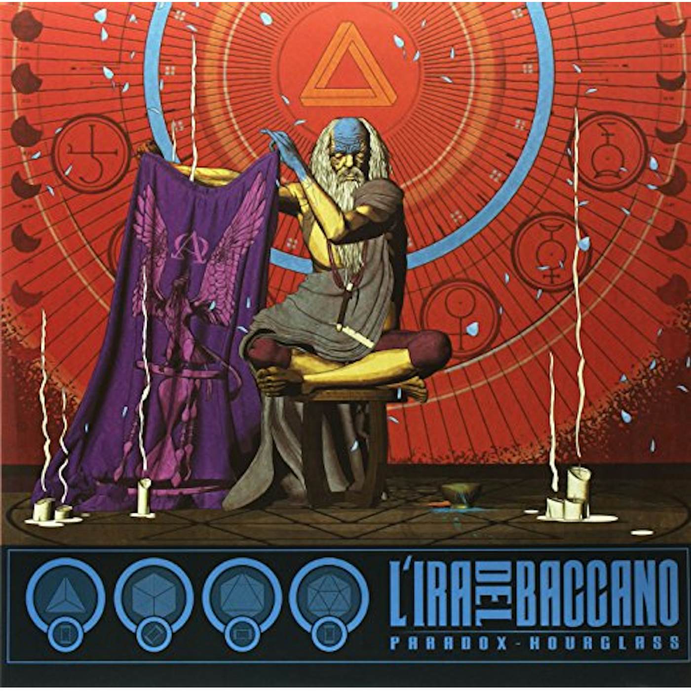 L'Ira del Baccano PARADOX HOURGLASS (RED VINYL) Vinyl Record