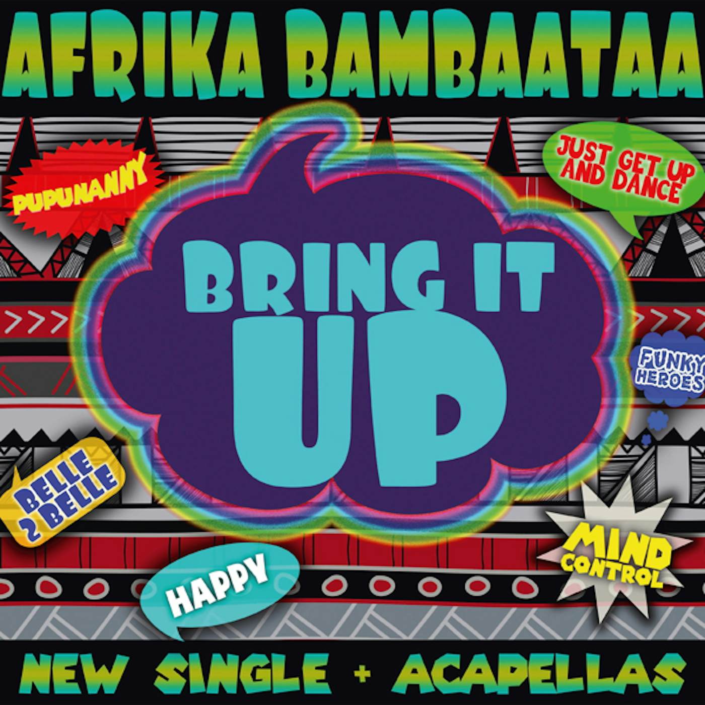 Afrika Bambaataa Bring It Up Vinyl Record