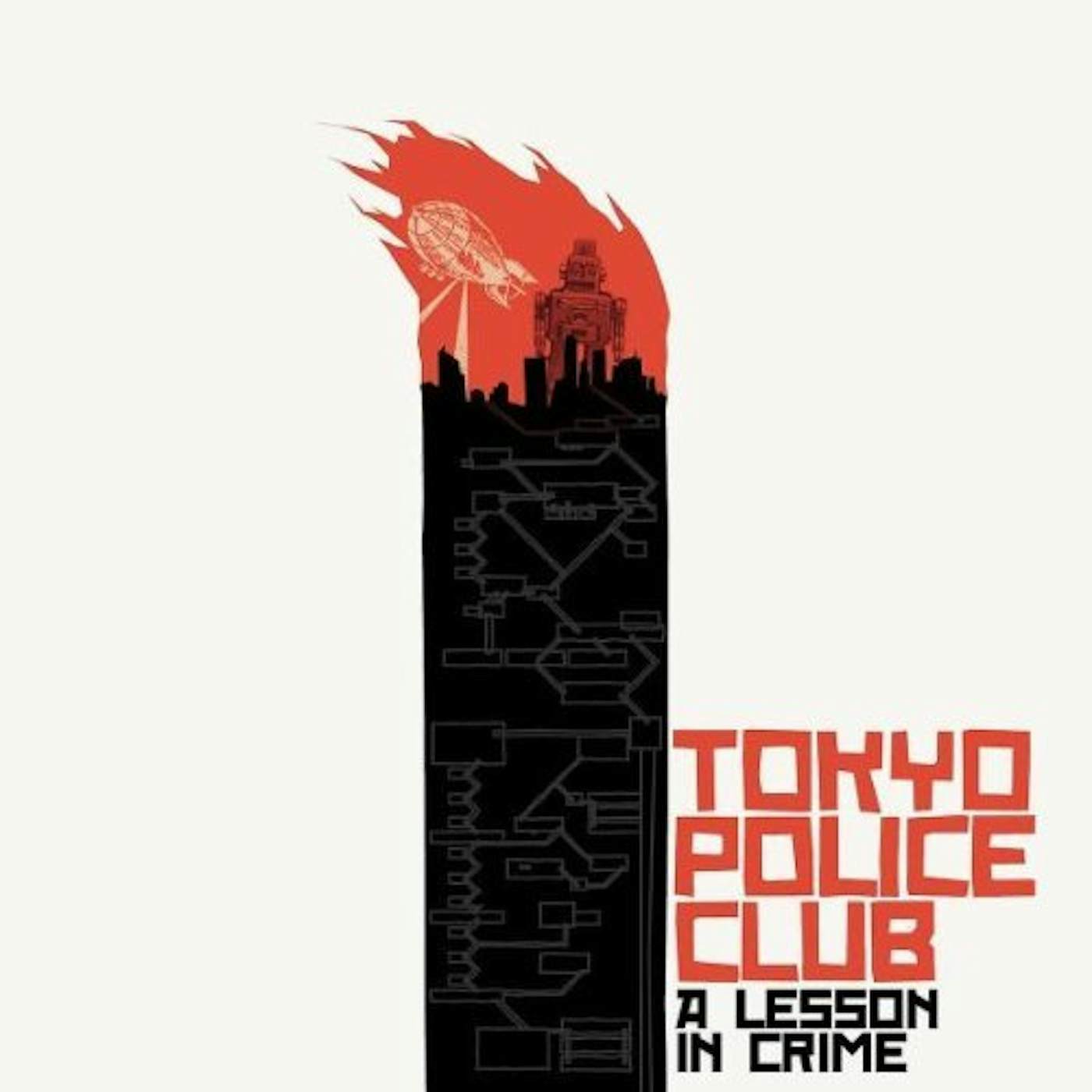 Tokyo Police Club LESSON IN CRIME Vinyl Record