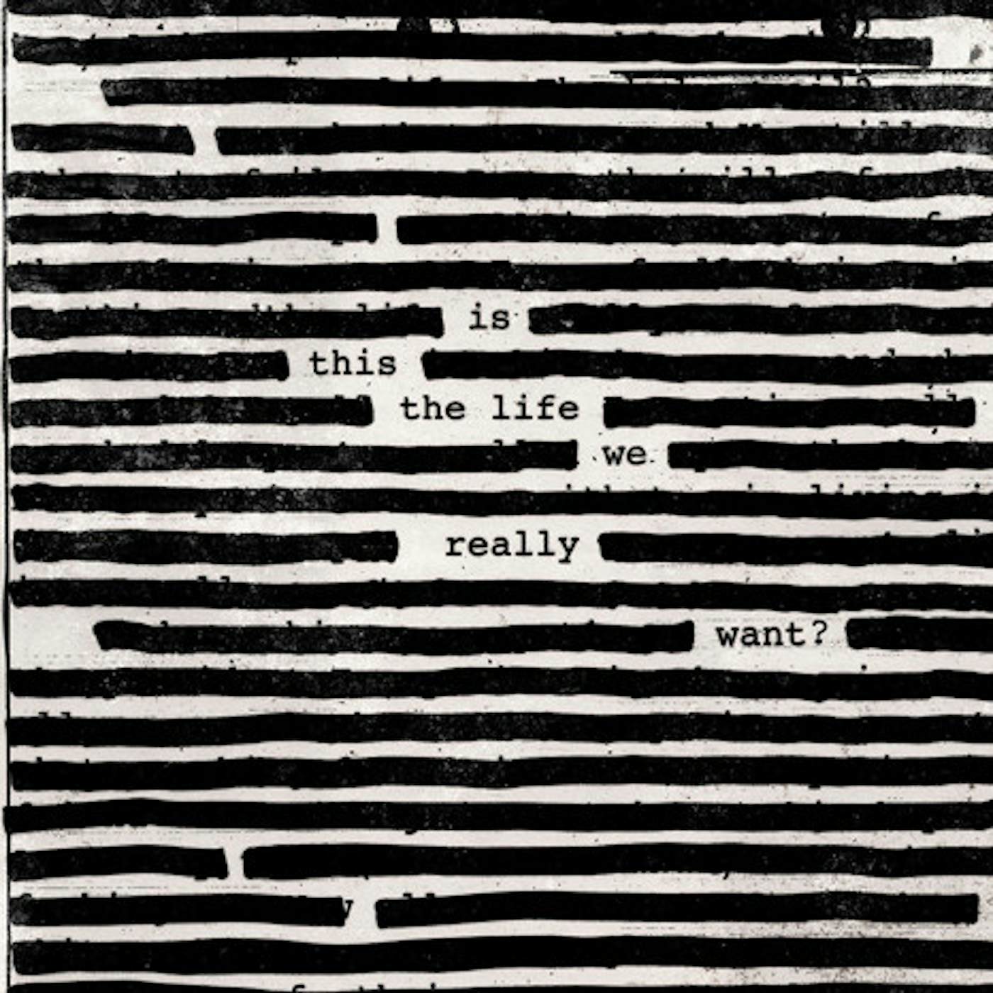 Roger Waters IS THIS THE LIFE WE REALLY WANT Vinyl Record