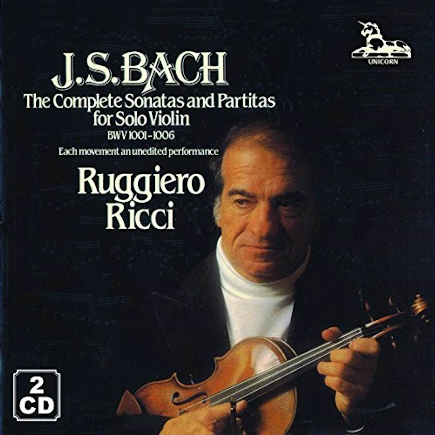 Ruggiero Ricci J.S. BACH: COMPLETE SUITES & PARTITAS CD