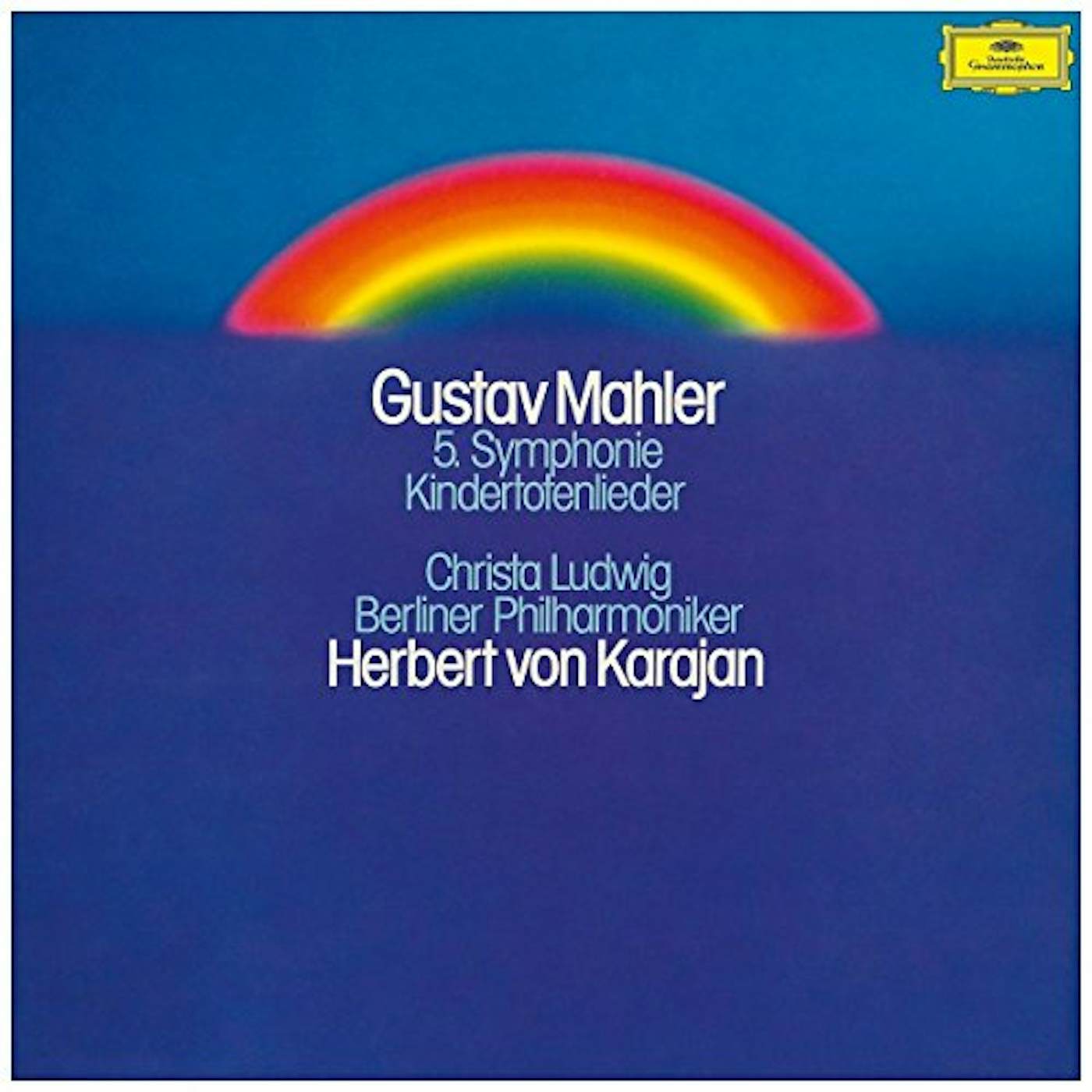 Mahler / Berliner Philharmoniker / Karajan SYMPHONY NO 5 IN C SHARP MINOR / KINDERTOTENLIEDER Vinyl Record