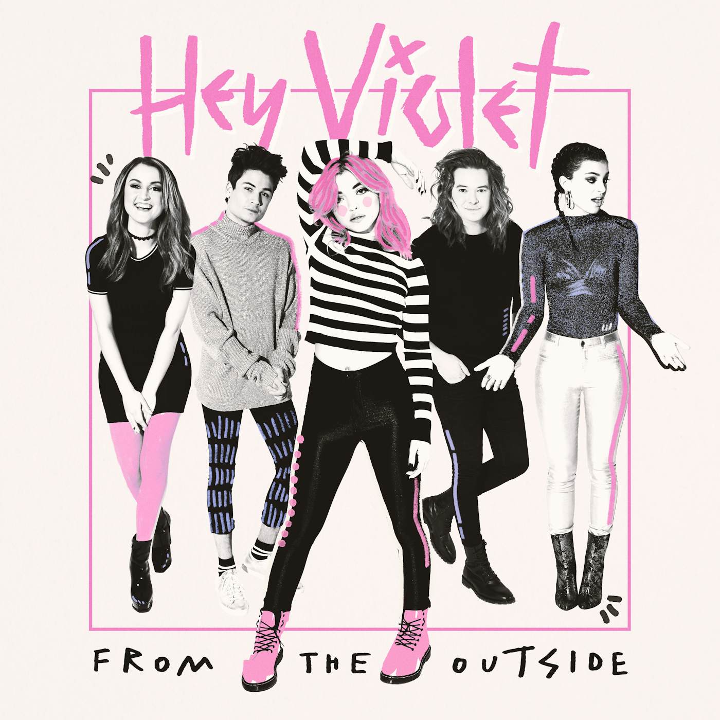 Hey Violet FROM THE OUTSIDE CD