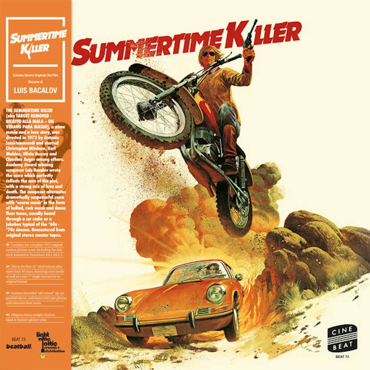 Luis Bacalov SUMMERTIME KILLER / Original Soundtrack Vinyl Record