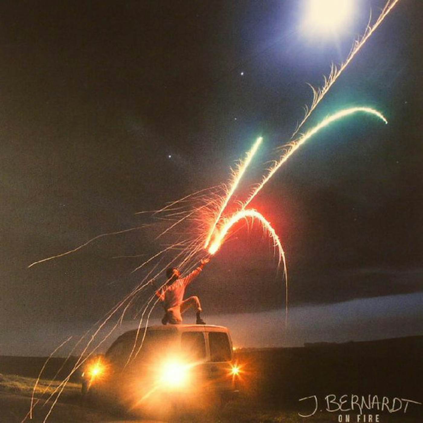 J. Bernardt Wicked Streets / On Fire Vinyl Record