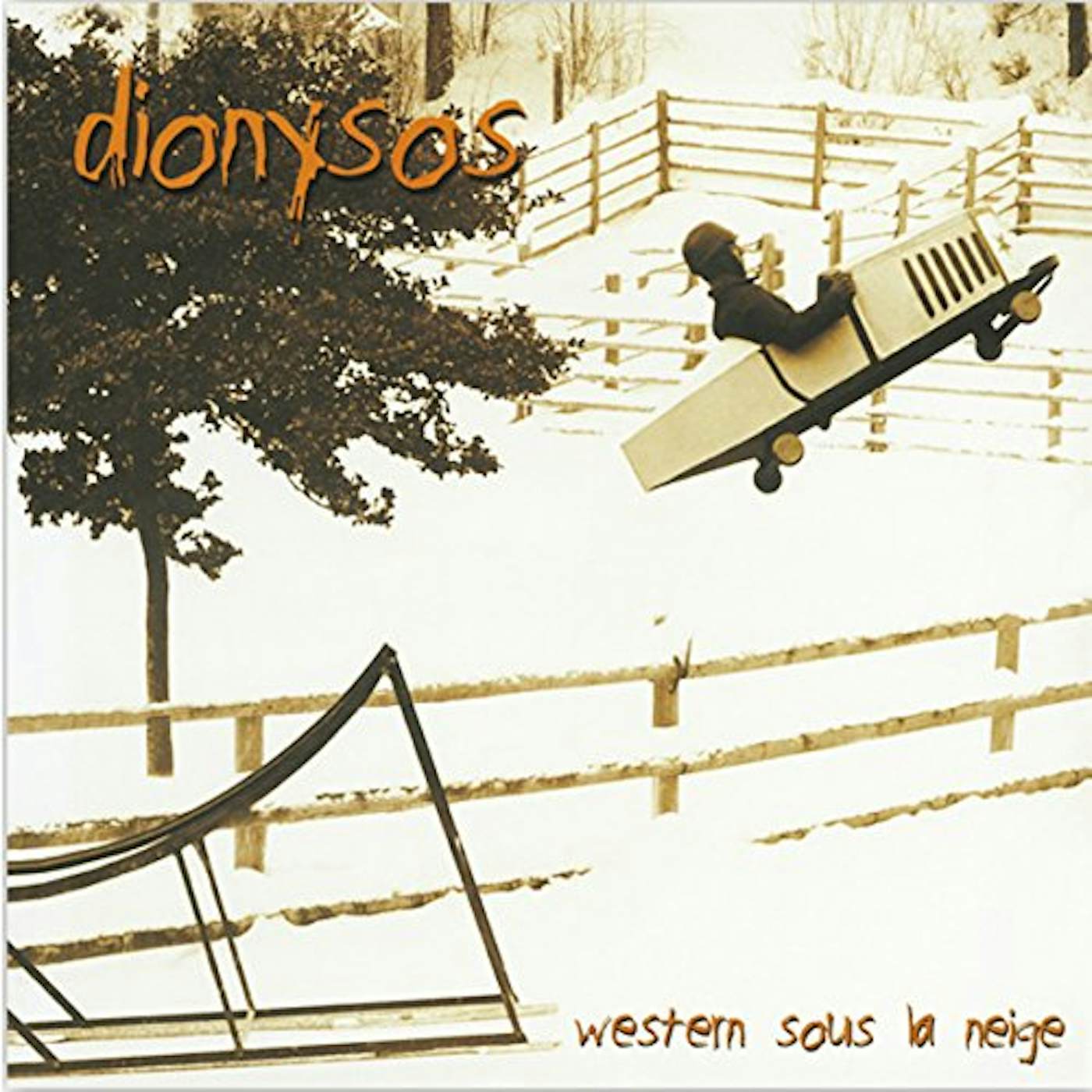 Dionysos DU WESTERN SOUS LA NEIGE Vinyl Record