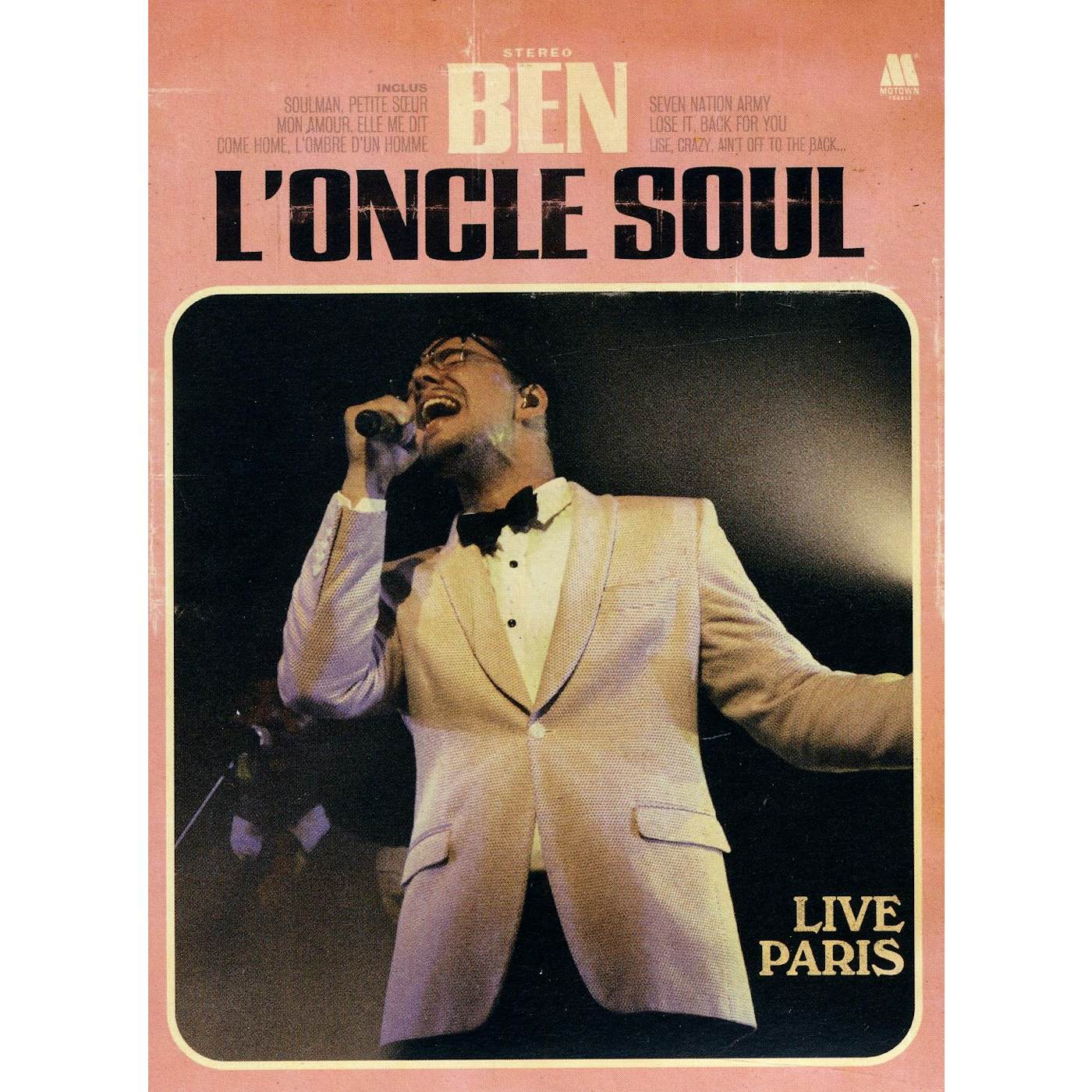 Ben L'Oncle Soul LIVE PARIS: DELUXE (2CD+DVD PAL REGION 0) CD