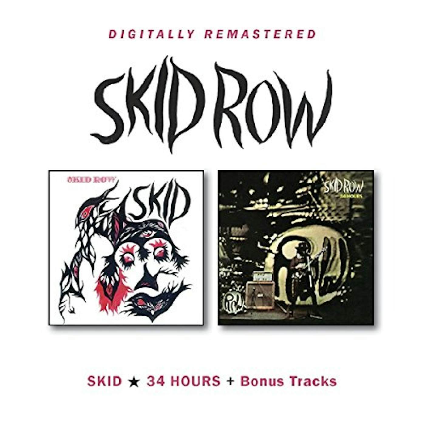 Skid Row SKID / 34 HOURS CD