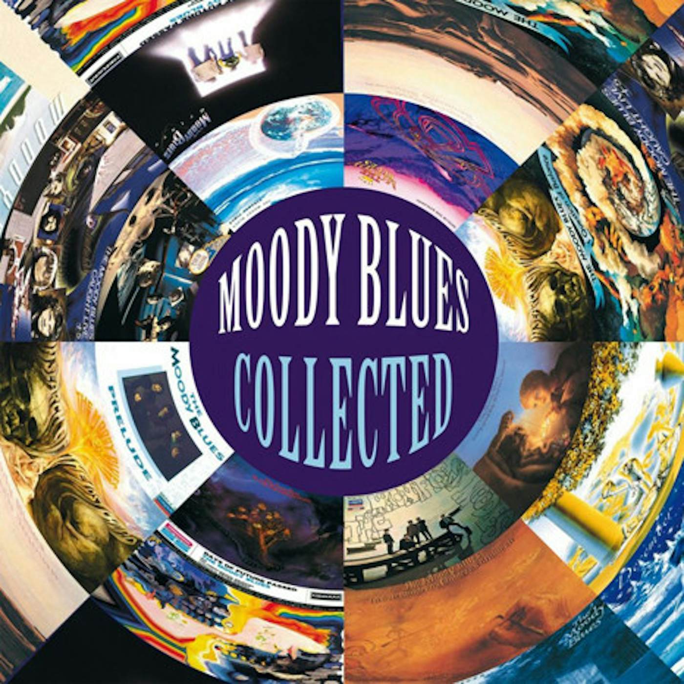 The Moody Blues Collected Vinyl Record