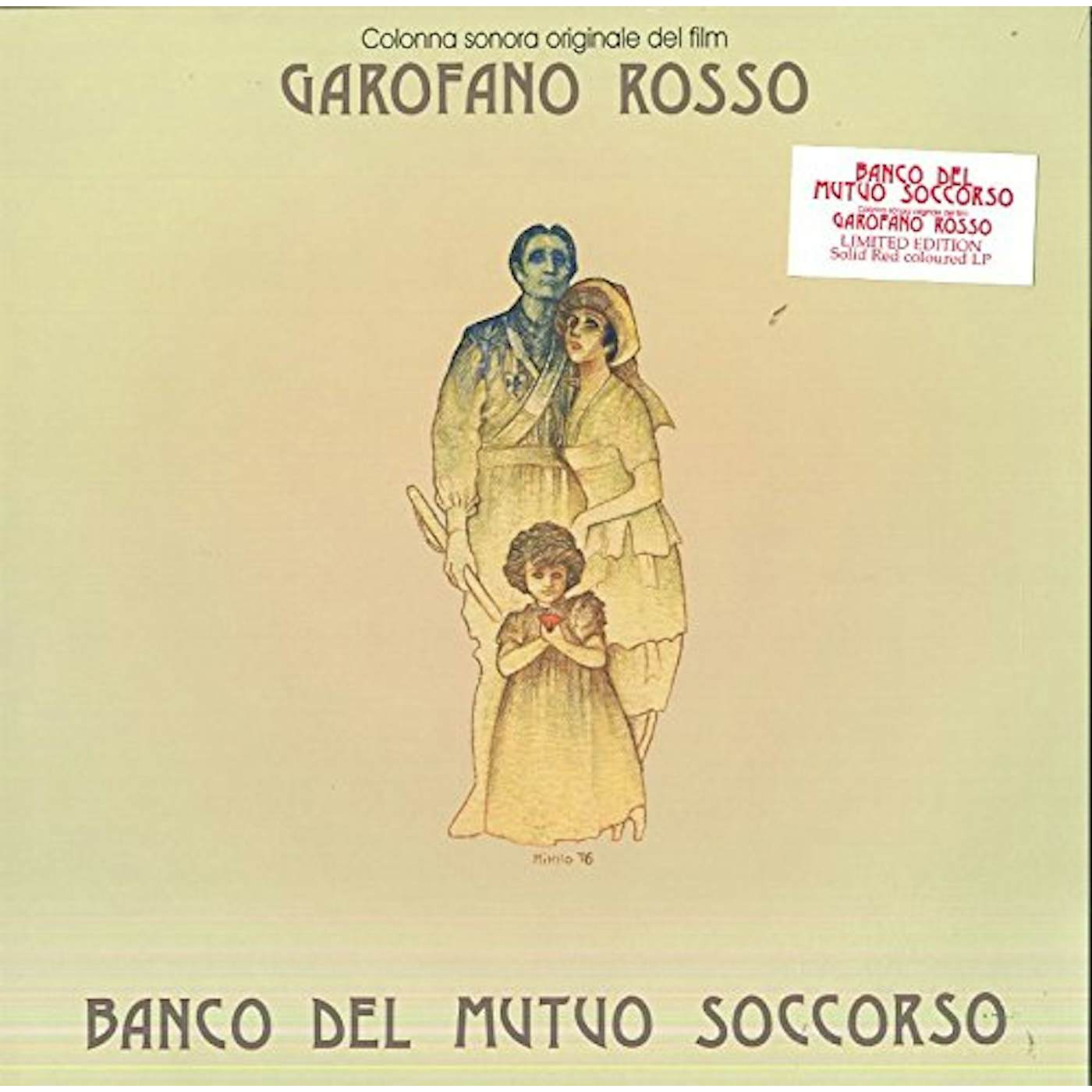 Banco Del Mutuo Soccorso GAROFANO ROSSO Vinyl Record