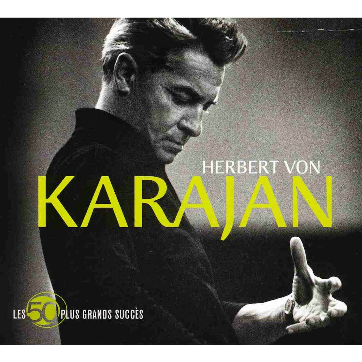 Herbert von Karajan LES 50 PLUS GRANDS SUCCESS CD