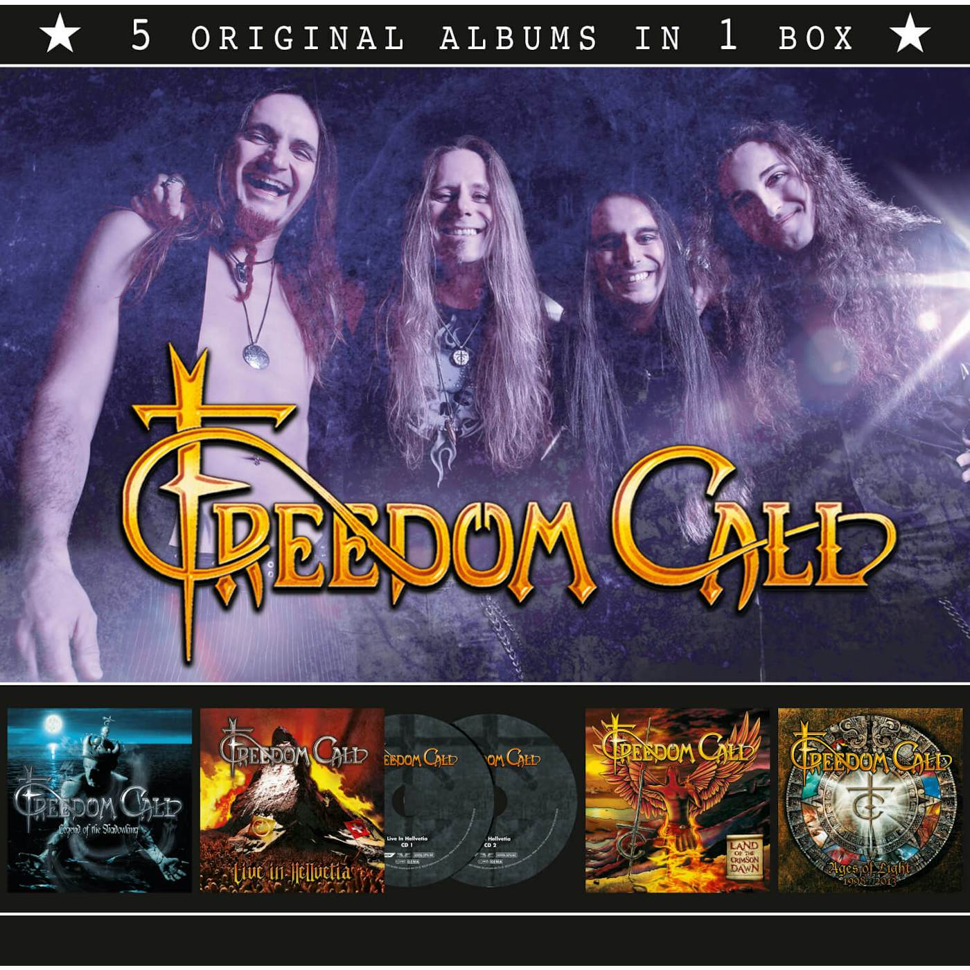 Freedom Call 5 ORIGINAL ALBUMS CD