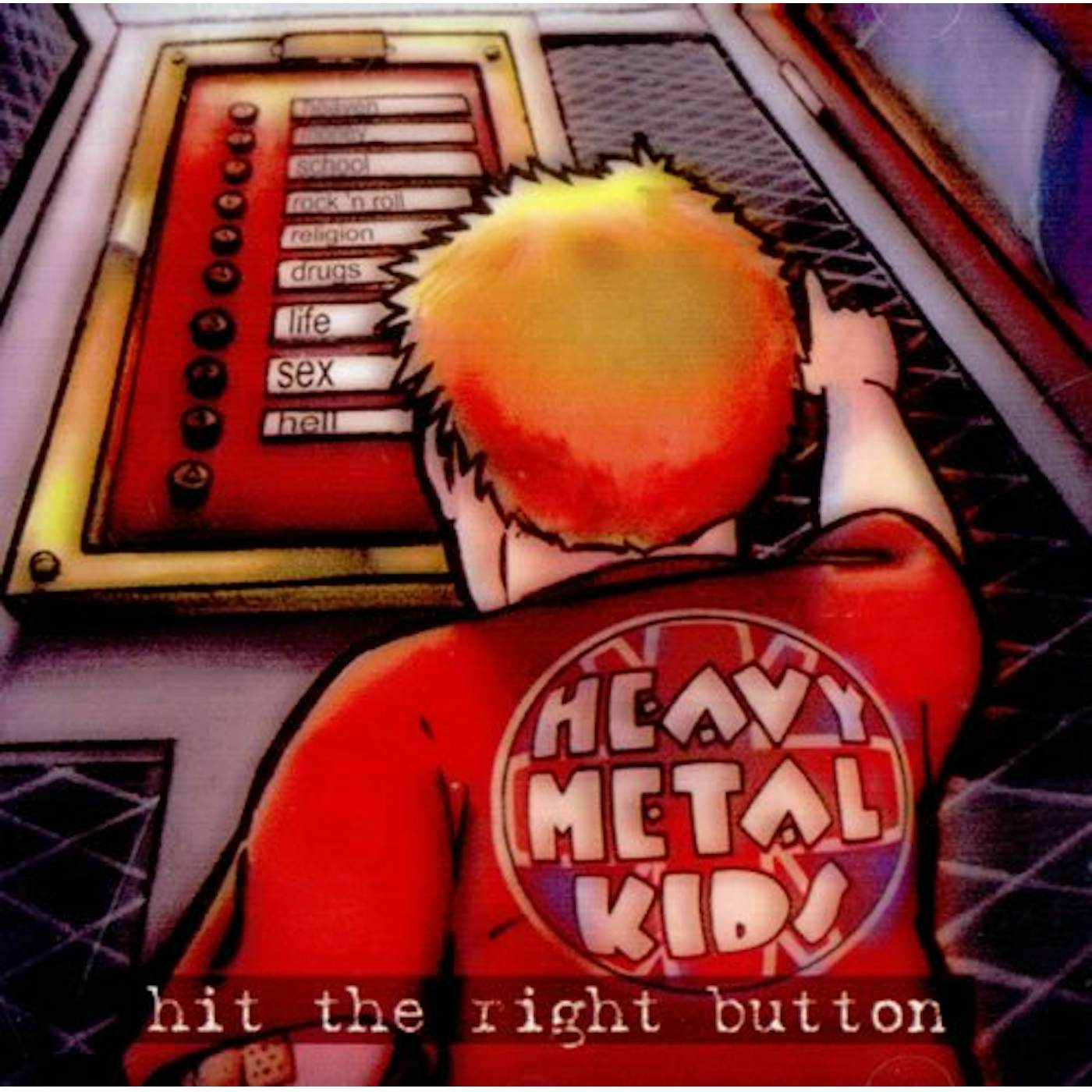 Heavy Metal Kids HIT THE RIGHT BUTTON CD