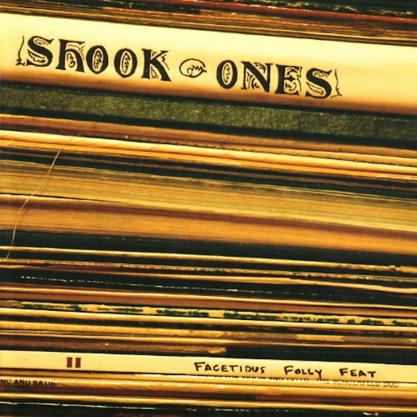 Shook Ones Facetious Folly Feat Vinyl Record