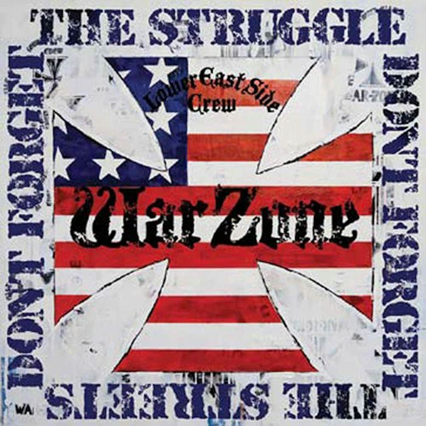 Warzone DON'T FORGET THE STRUGGLE DON'T FORGET THE STREETS CD