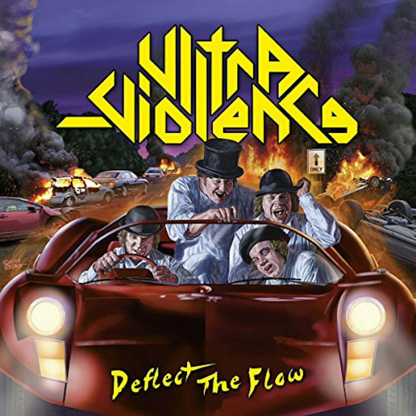 Ultra-Violence DEFLECT THE FLOW CD
