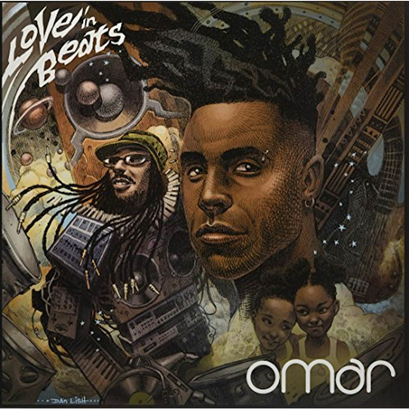 Omar Love in Beats Vinyl Record