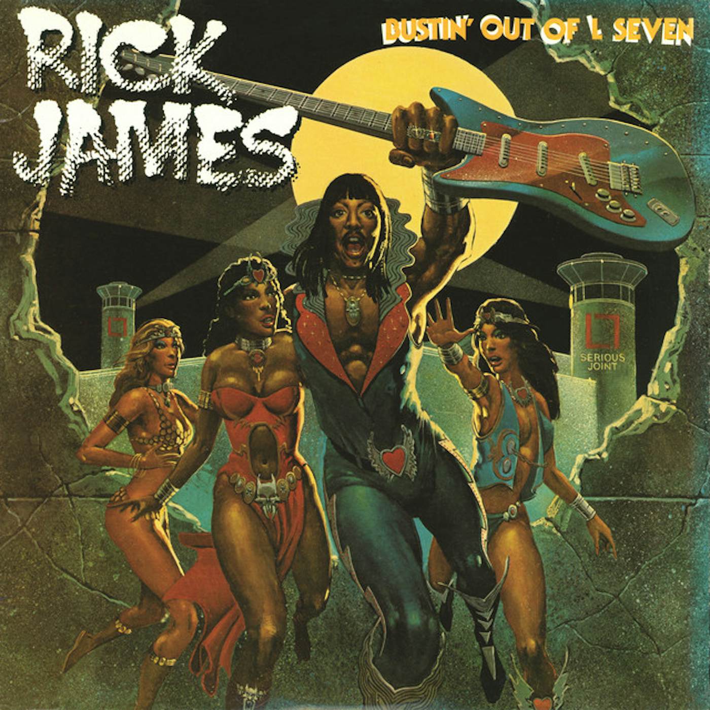 Rick James Bustin' Out of L Seven Vinyl Record