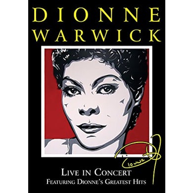 DIONNE WARWICK LIVE IN CONCERT DVD