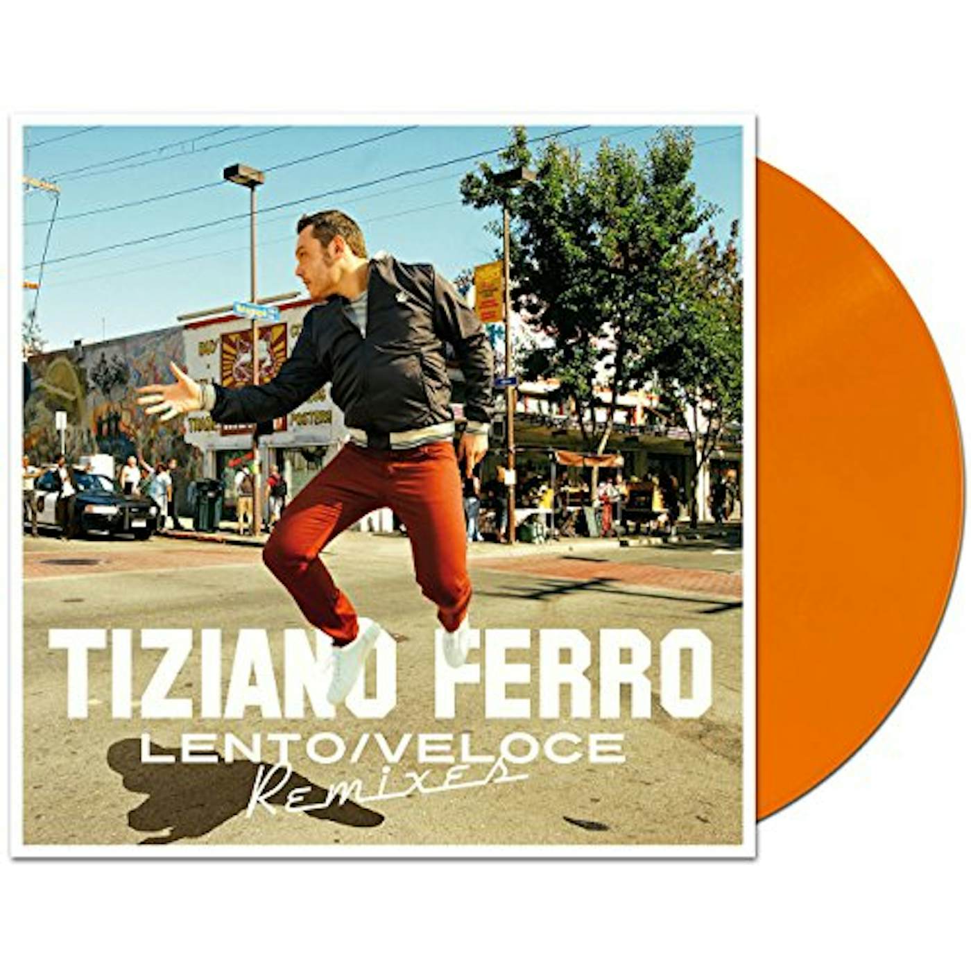 Tiziano Ferro LENTO / VELOCE RMX Vinyl Record
