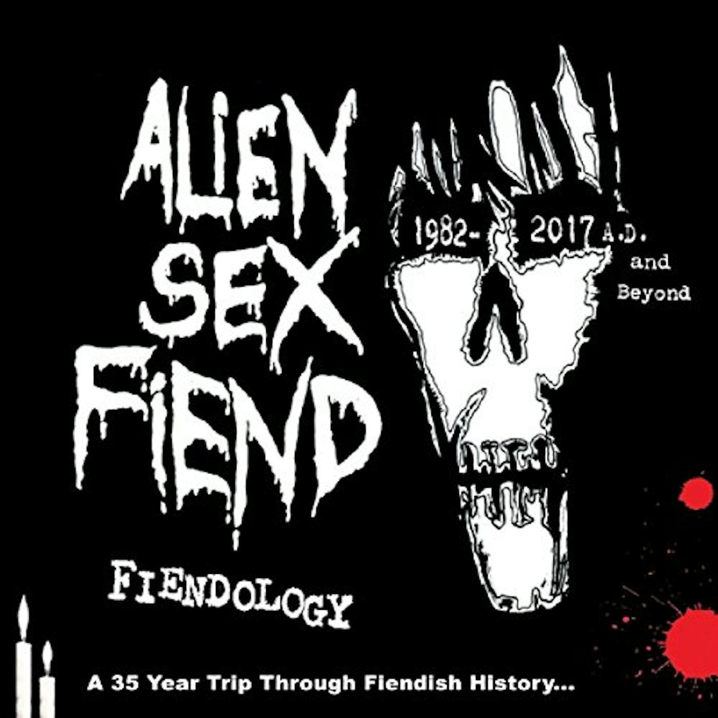 Alien Sex Fiend FIENDOLOGY: 35 YEAR TRIP THROUGH FIENDISH HISTORY CD