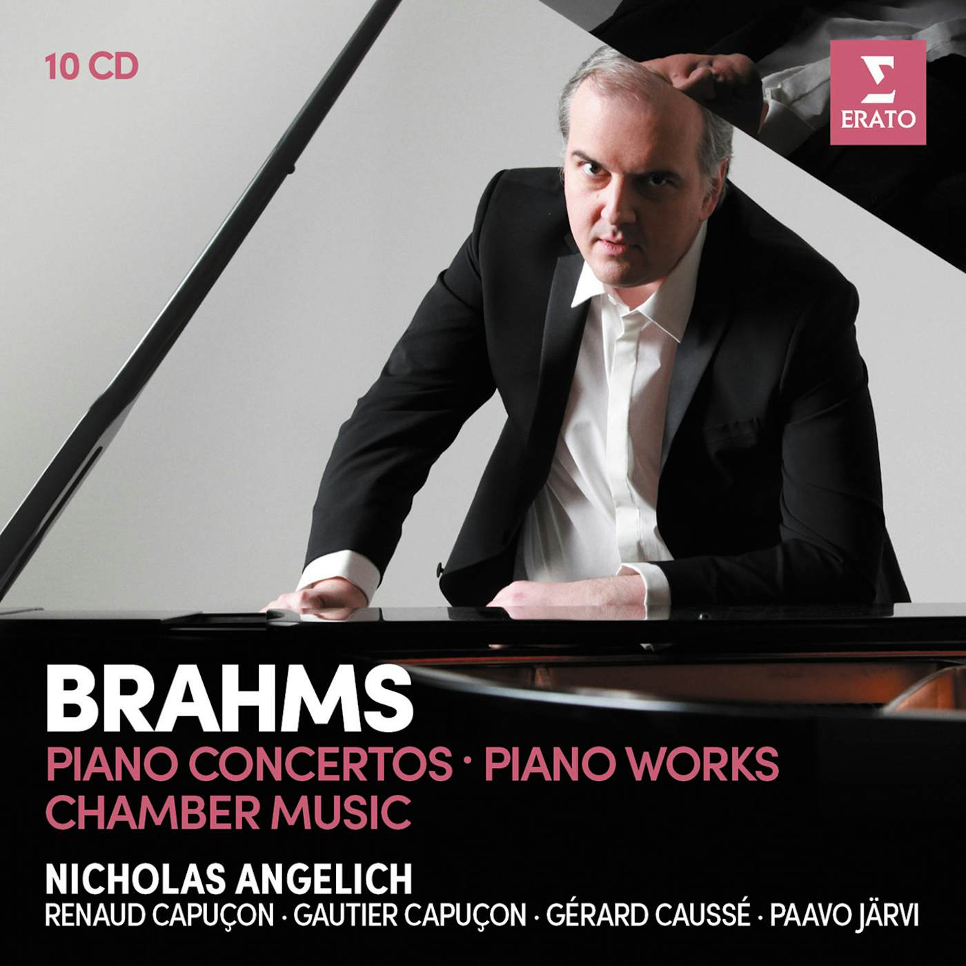 Nicholas Angelich BRAHMS PIANO CONCERTOS PIANO WORKS - VIOLIN CD