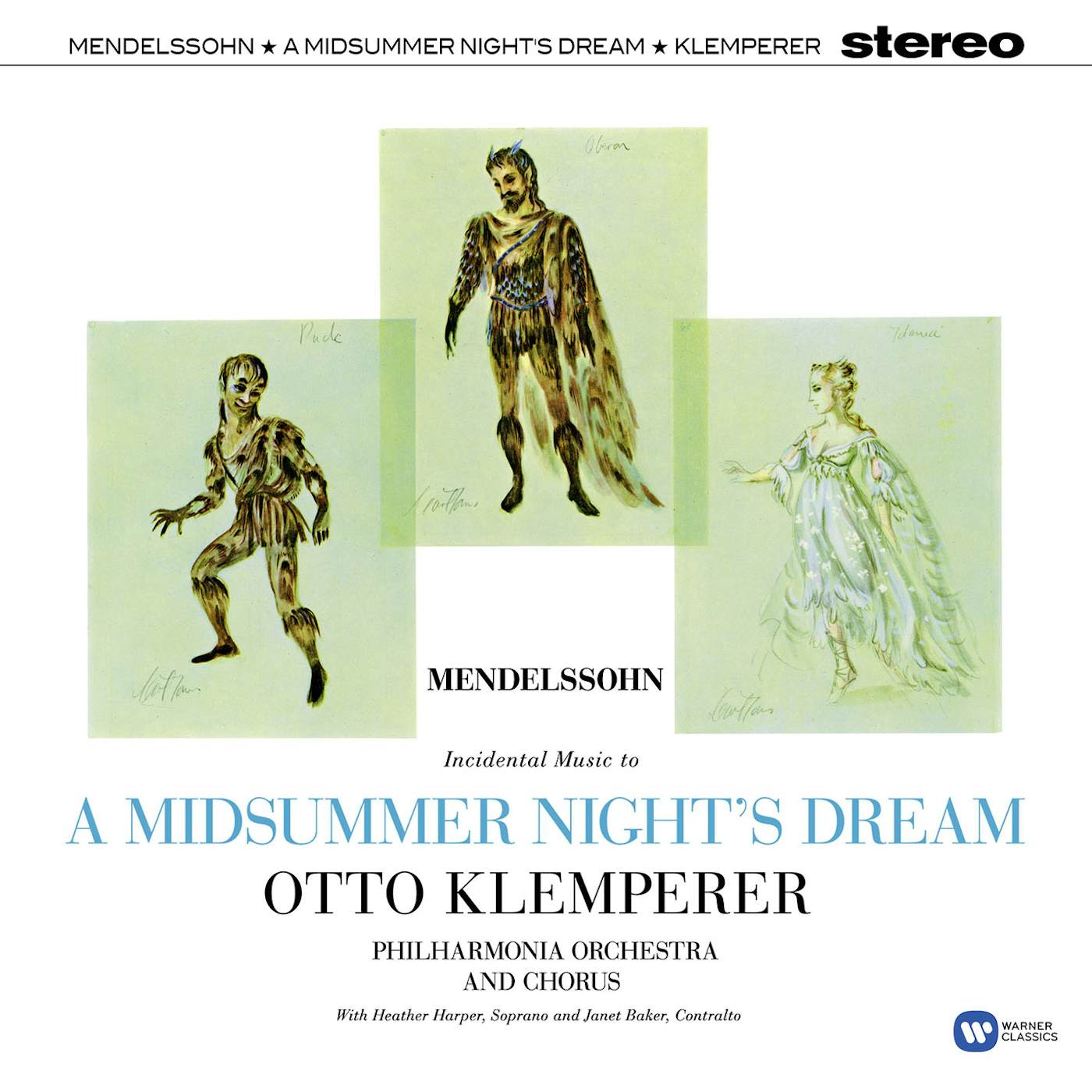 Otto Klemperer MENDELSSOHN: A MIDSUMMER NIGHT'S DREAM Vinyl Record