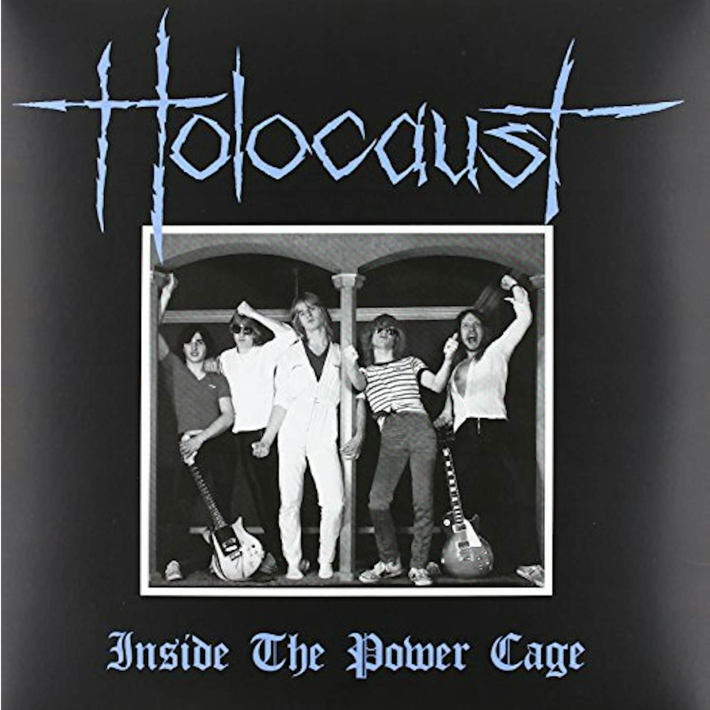 Holocaust INSIDE THE POWER CAGE (BLOOD RED VINYL) Vinyl Record