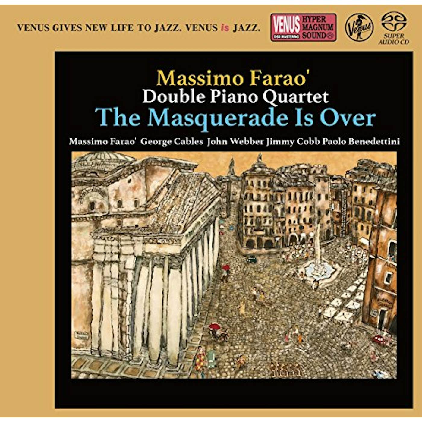 Massimo Faraò MASQUERADE IS OVER CD Super Audio CD