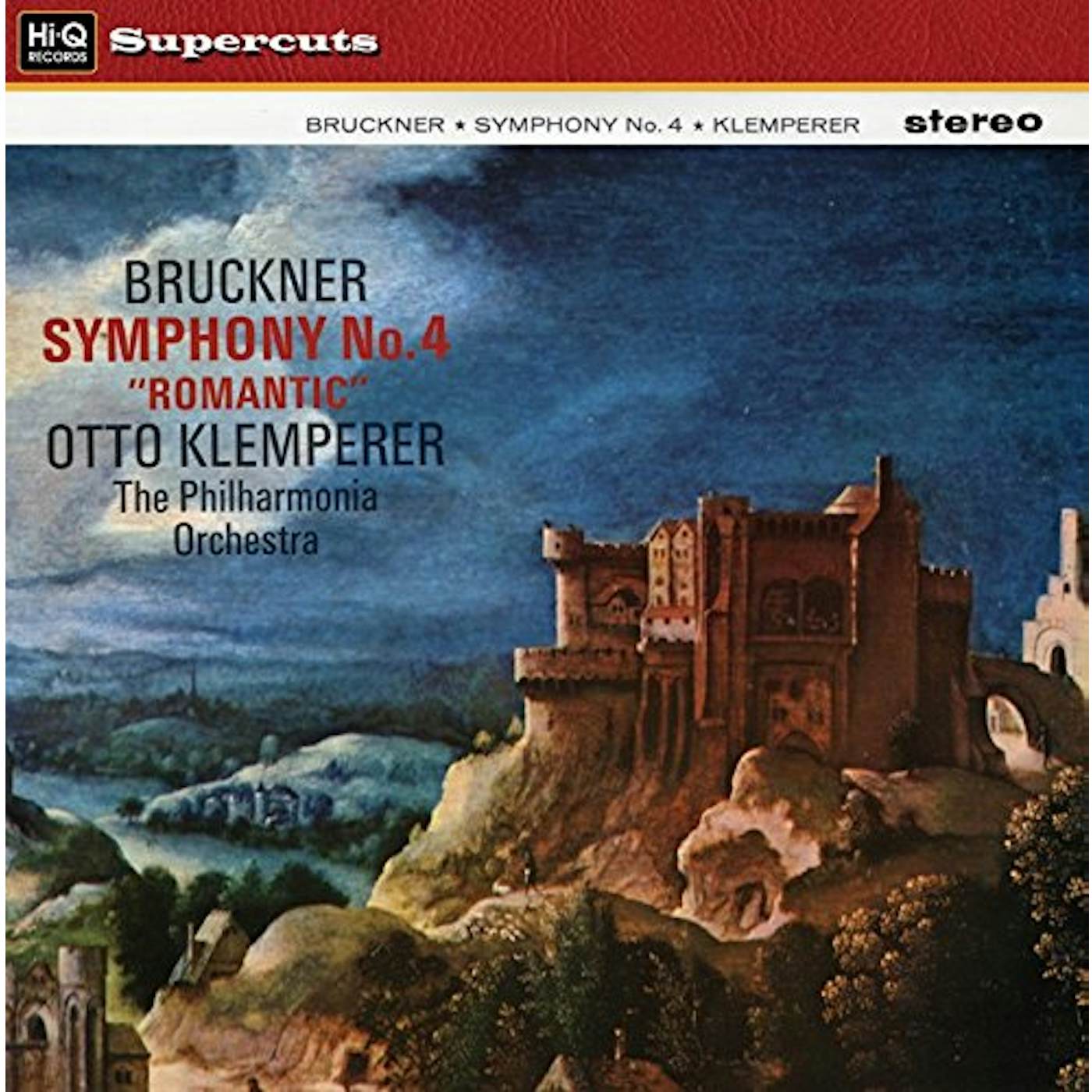 Philharmonia Orchestra & Otto Klemperer BRUCKNER SYMPHONY NO. 4 Vinyl Record
