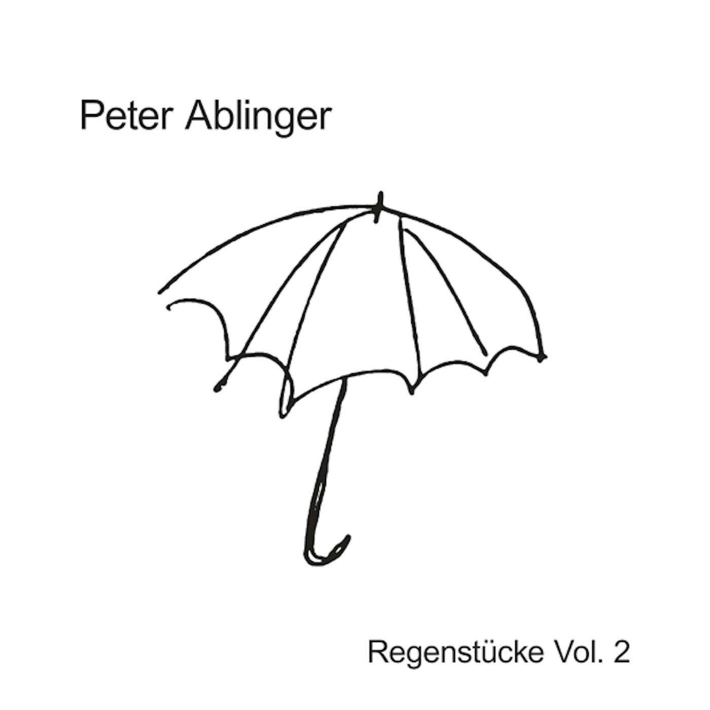 Peter Ablinger REGENSTUCKE 2 Vinyl Record