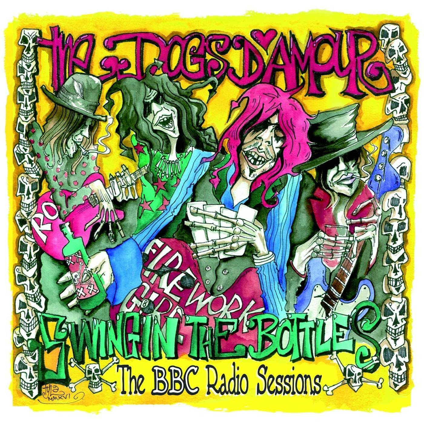 The Dogs D'Amour SWINGIN THE BOTTLES: BBC RADIO SESSIONS CD