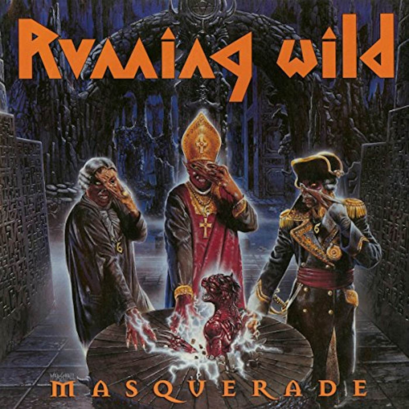 Running Wild Masquerade Vinyl Record