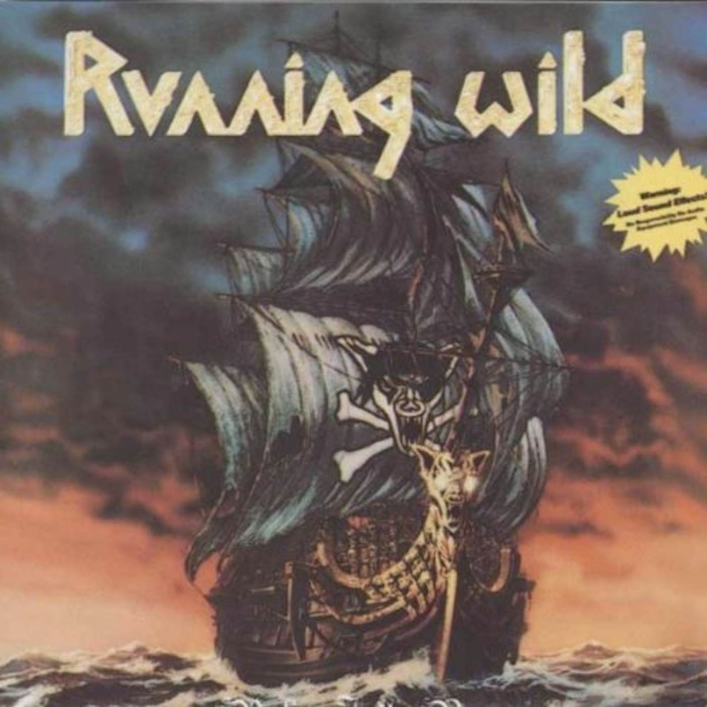 Running Wild Under Jolly Roger Vinyl Record
