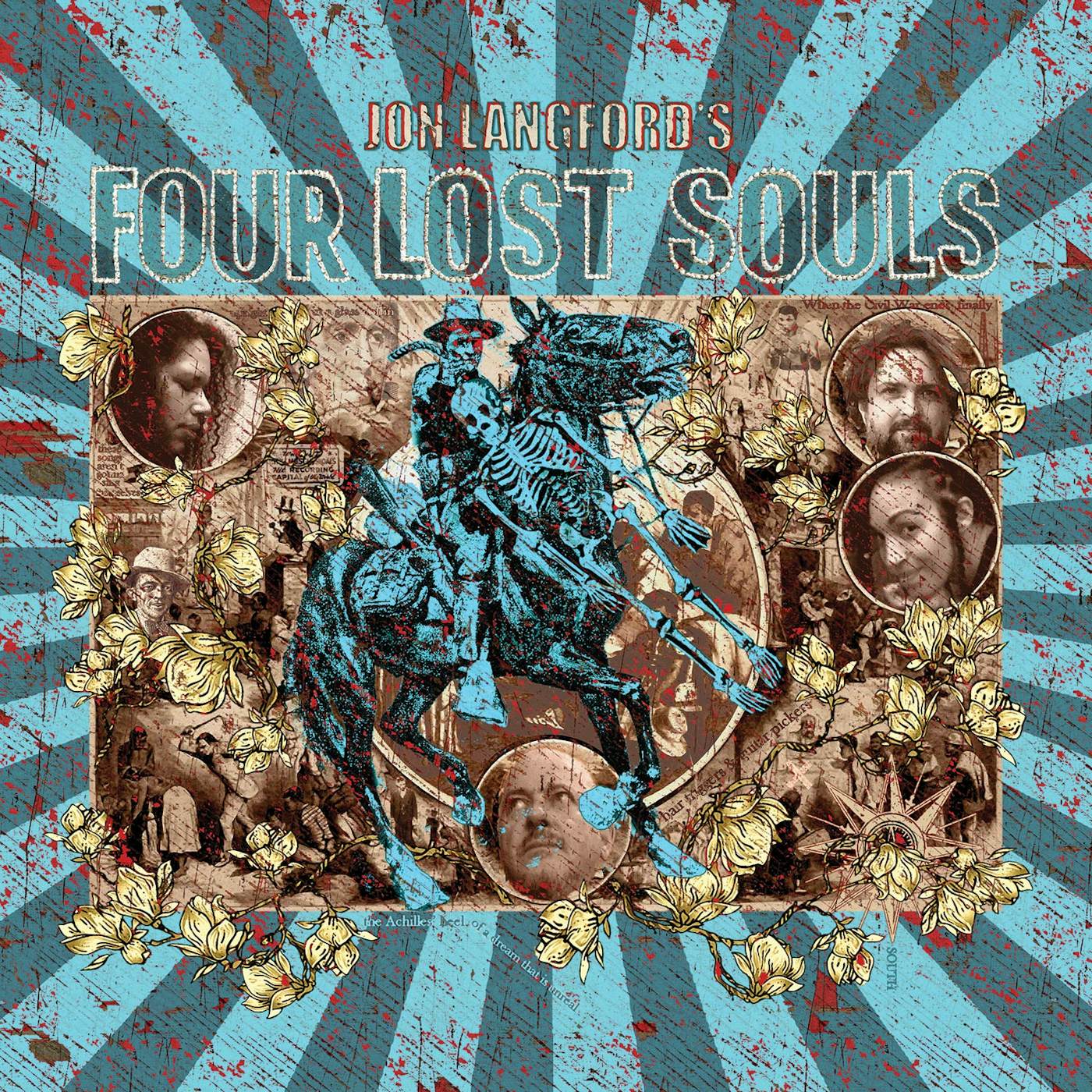Jon Langford Four Lost Souls Vinyl Record