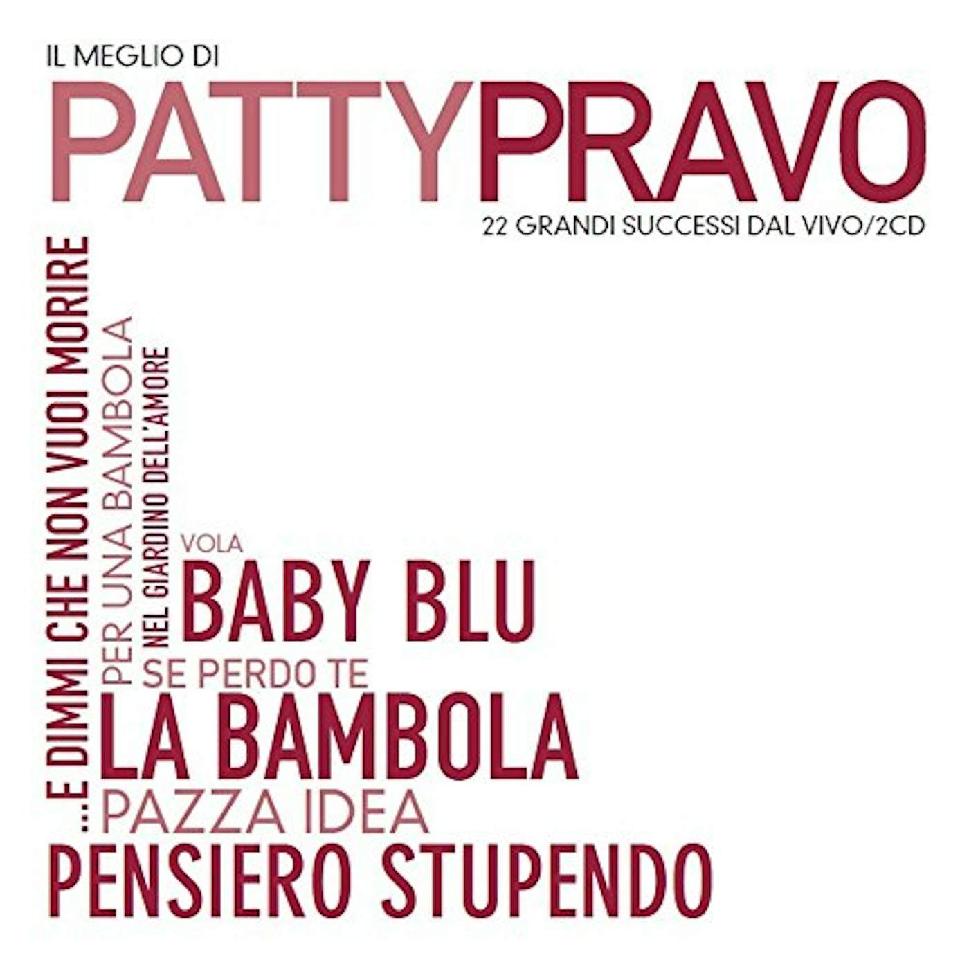 IL MEGLIO DI PATTY PRAVO CD