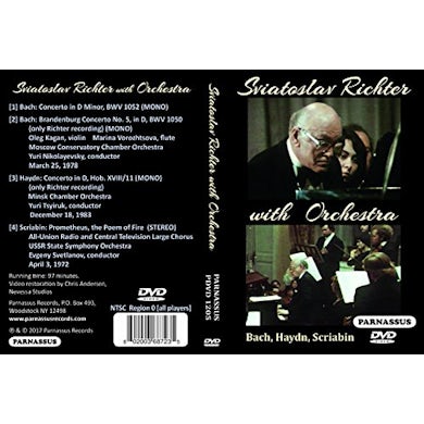 SVIATOSLAV RICHTER WITH ORCHESTRA DVD
