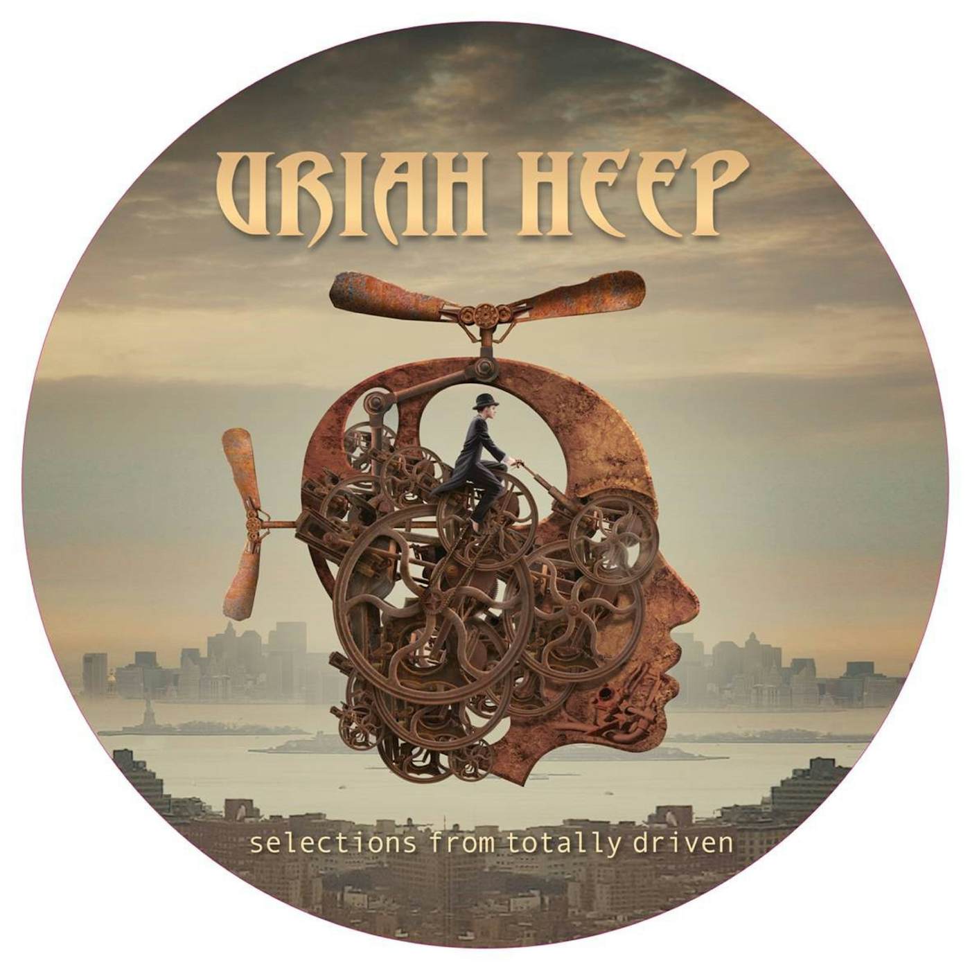 Uriah Heep SELECTIONS FROM TOTALLY DRIVEN (PICTURE DISC) Vinyl Record