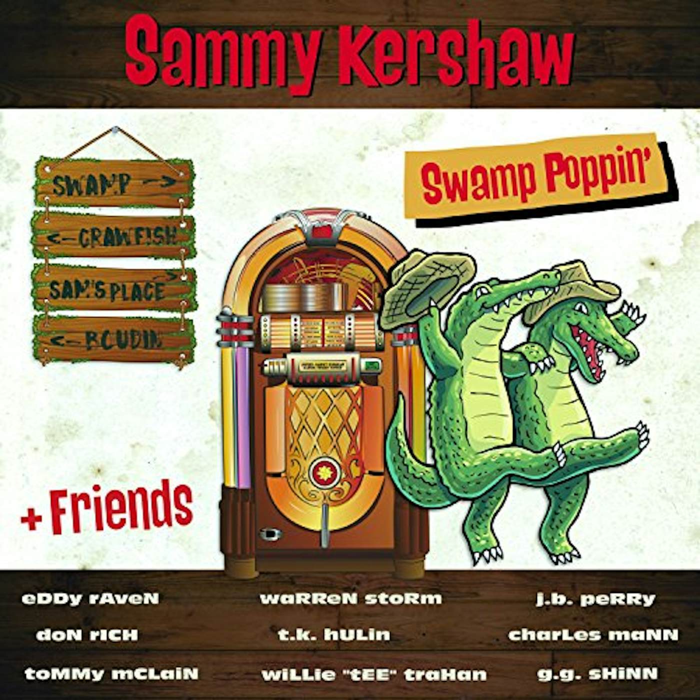 Sammy Kershaw SWAMP POPPIN' CD