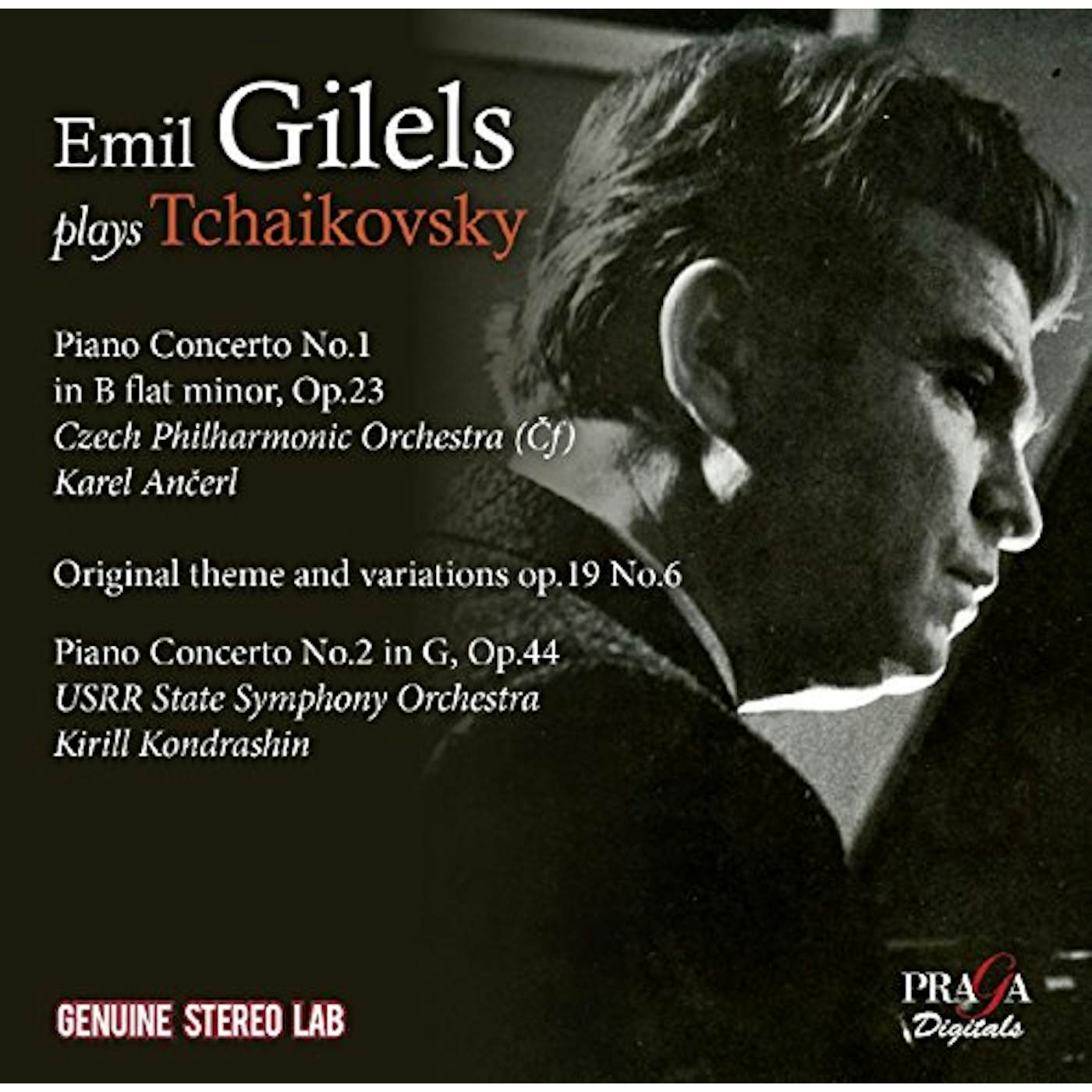 EMIL GILELS PLAYS TCHAIKOVSKY CD