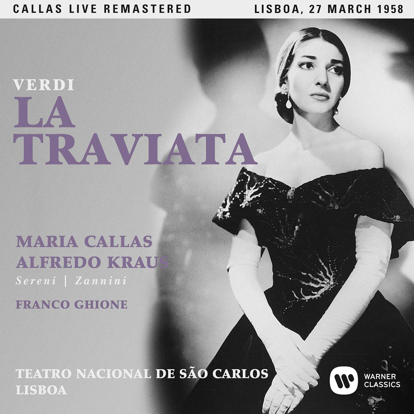 Maria Callas VERDI: LA TRAVIATA (LISBOA 27/03/1958) CD