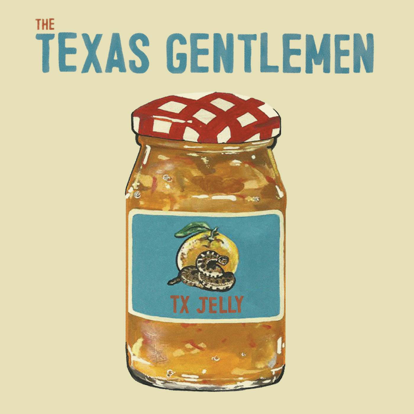 The Texas Gentlemen TX JELLY - Limited Edition 150 Gram Colored Vinyl Record